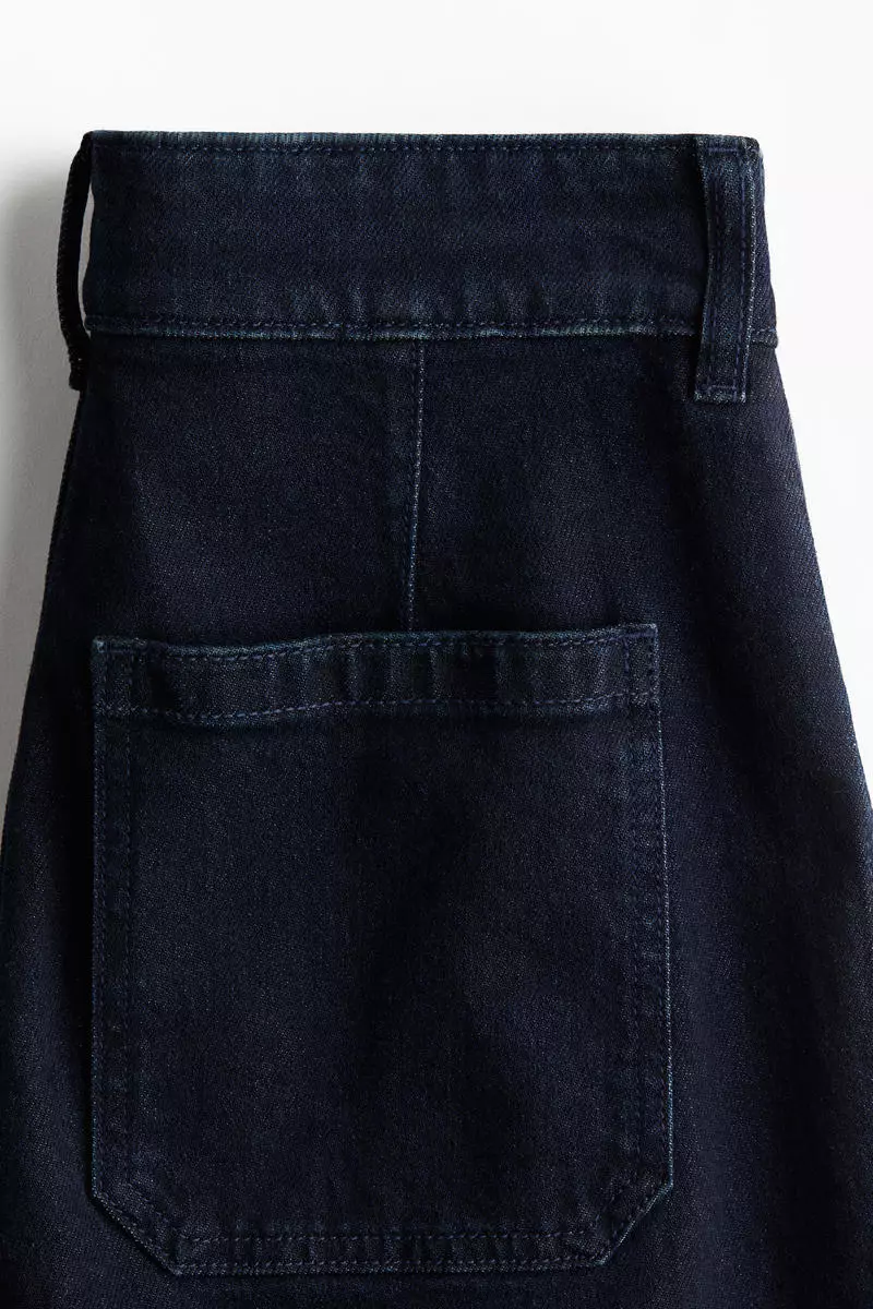 Wide High Ankle Jeans