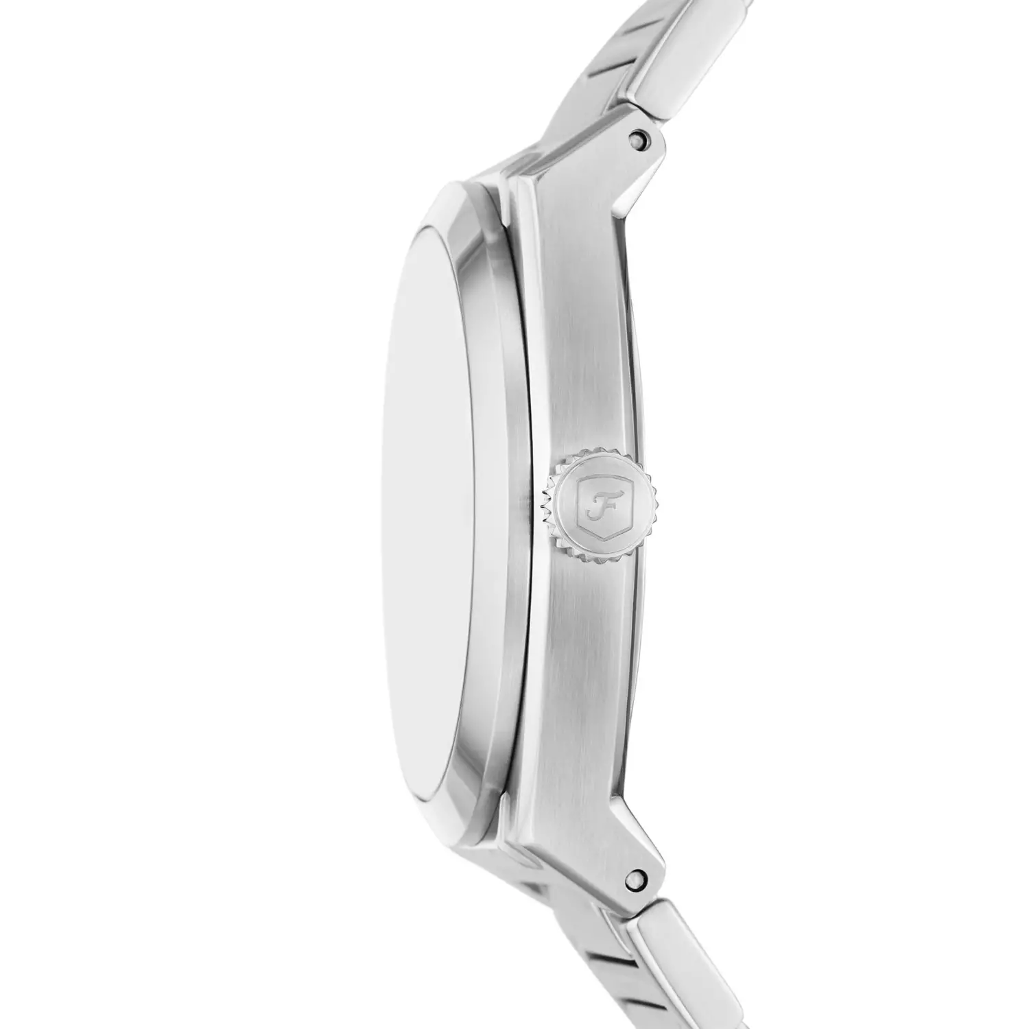 Fossil Everett Three-Hand Date Stainless Steel 42MM Jam Tangan Pria FS6056