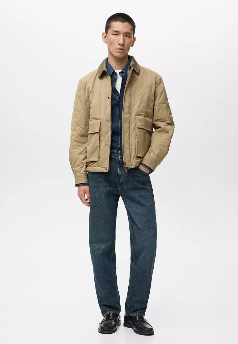 Quilted Water Repellent Jacket