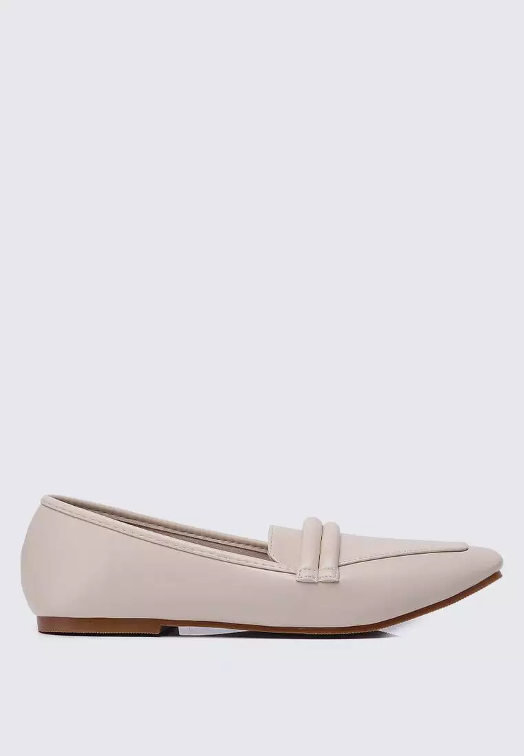 Discount on My Ballerine  shoes - SKU: My Ballerine Aaliyah Comfy Loafers In Almond