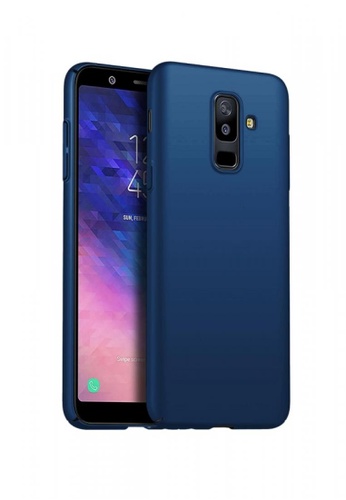 samsung j8 2018 x level rubberized matte hard back case