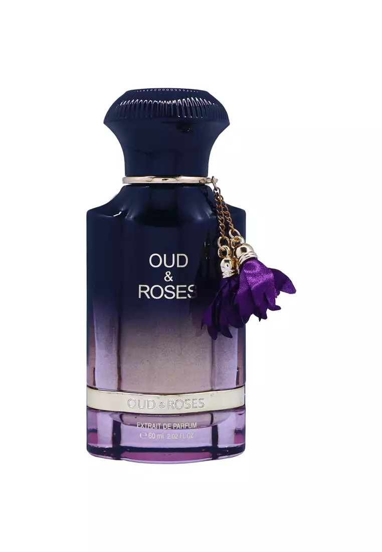 Ahmed Al Maghribi Oud & Roses Extrait De Parfum Unisex 60 ML