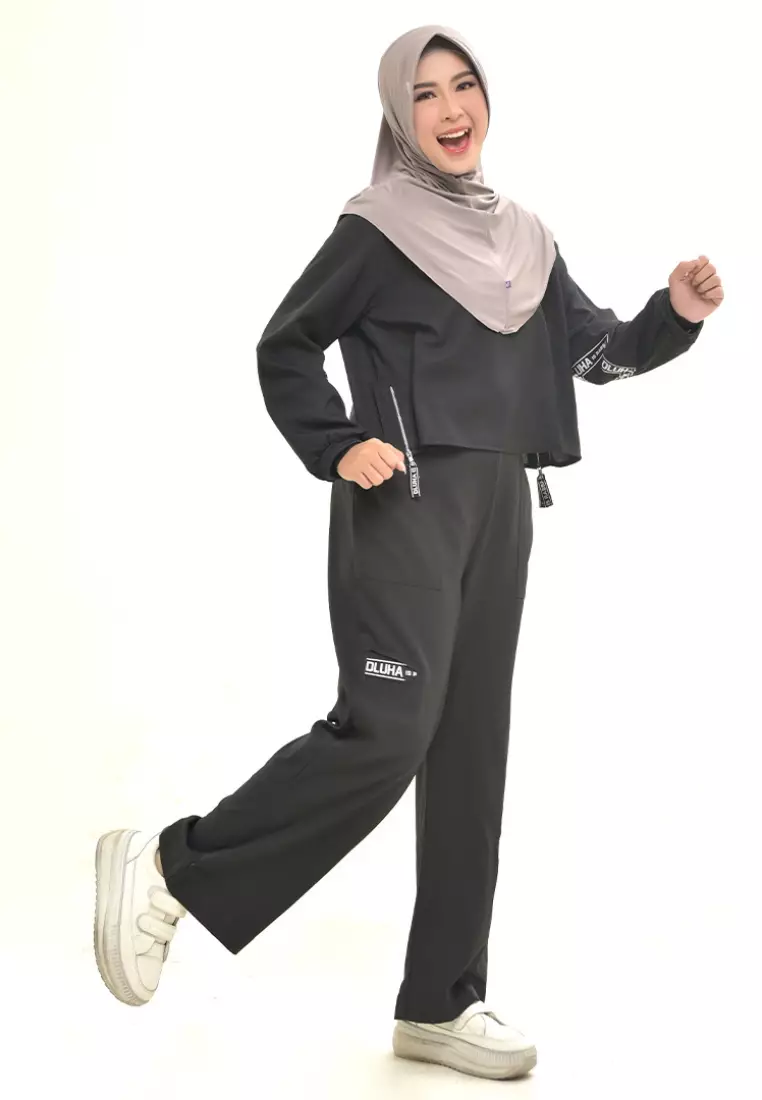 Rabbani - Celana Perempuan Dara Azera Exclusive Hitam