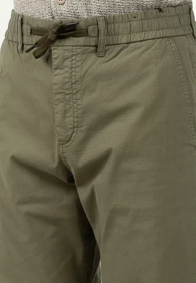 Chino-Tapered Pants - BOSS Orange