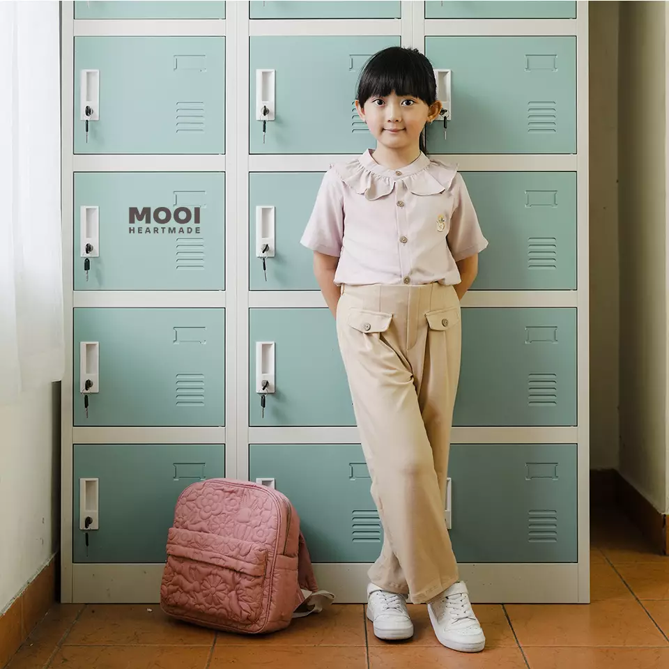 Mooi Celana Panjang Anak Perempuan Carla Long Pants - Khaki