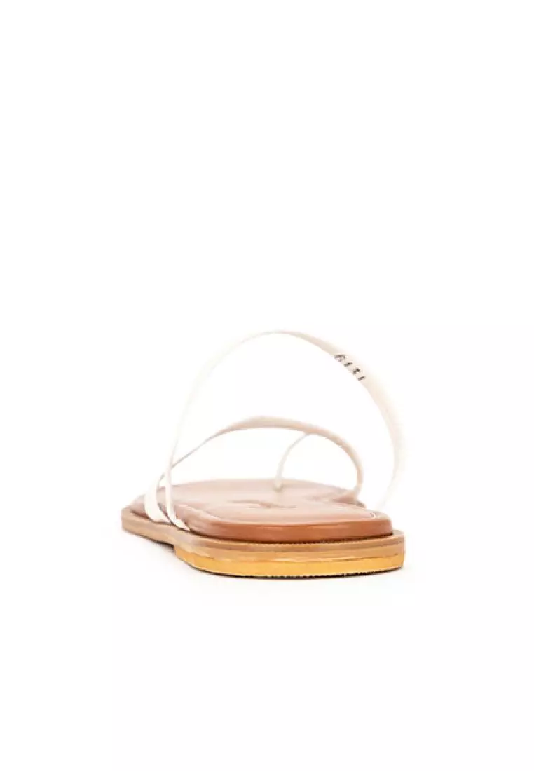Toe Ring Strappy Flat Sandals