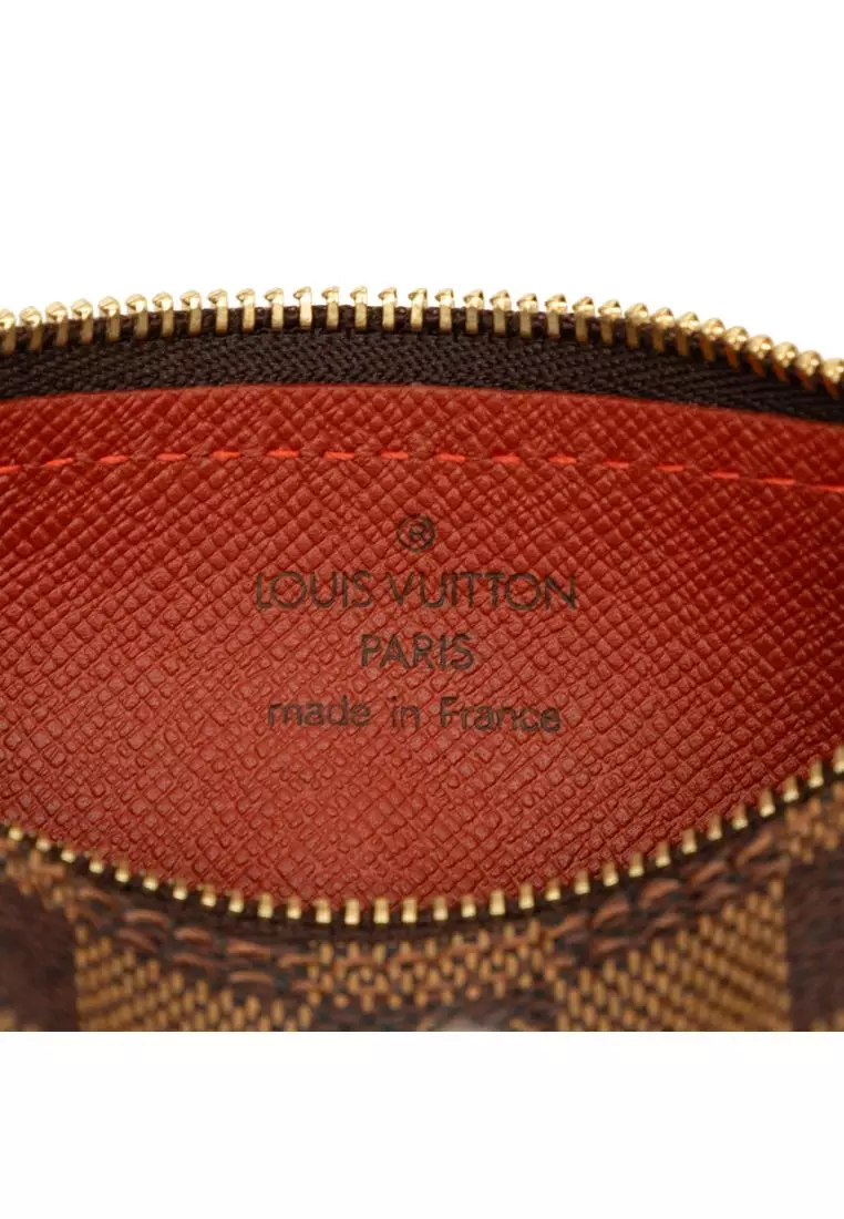 Pre-Loved Louis Vuitton Damier Ebene Papillon Pochette