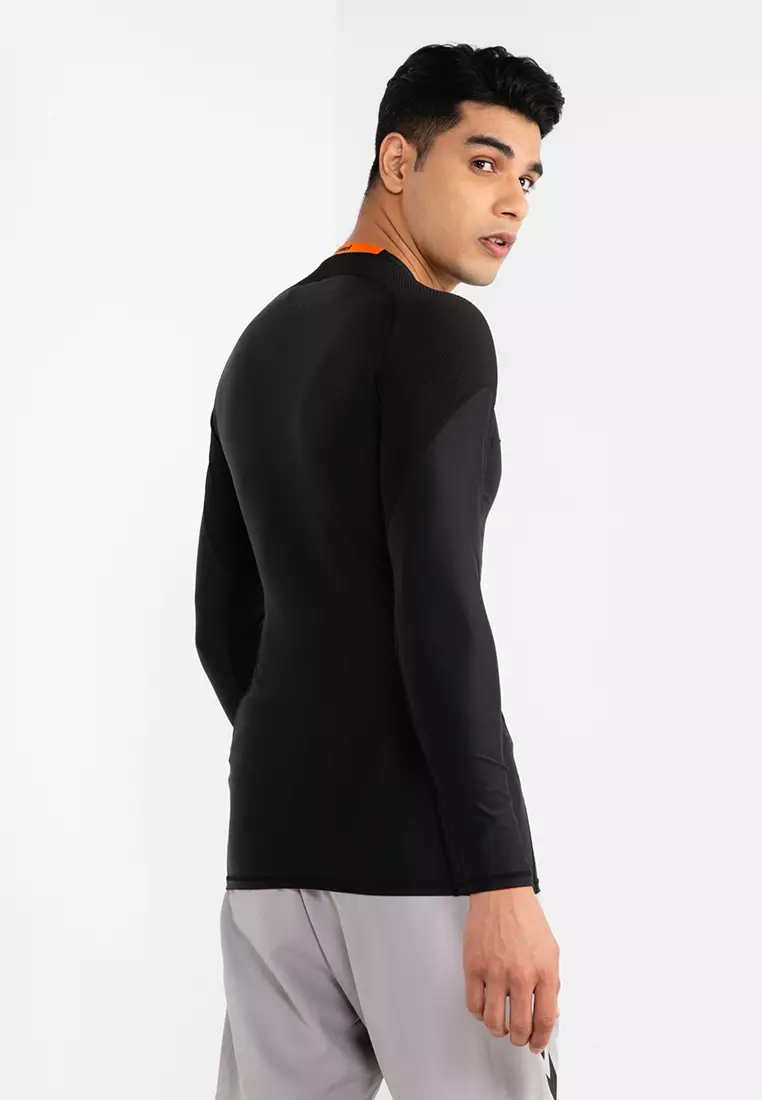 black compression long sleeve