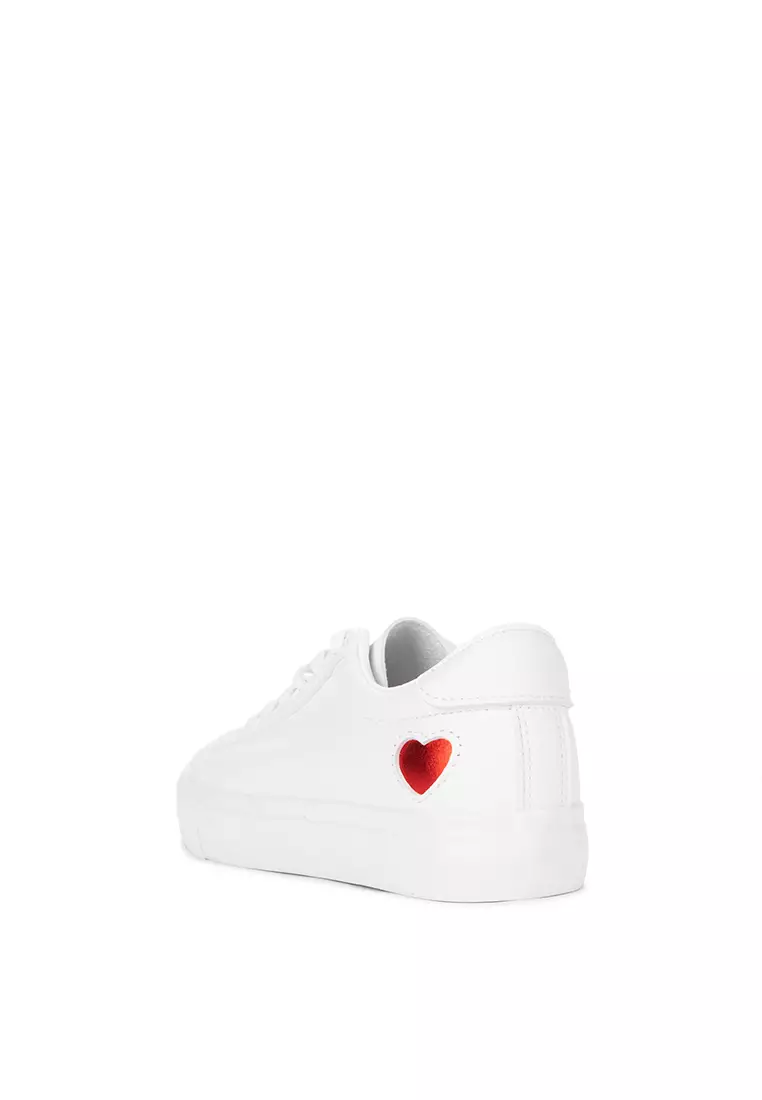 Shoes with hotsell red heart