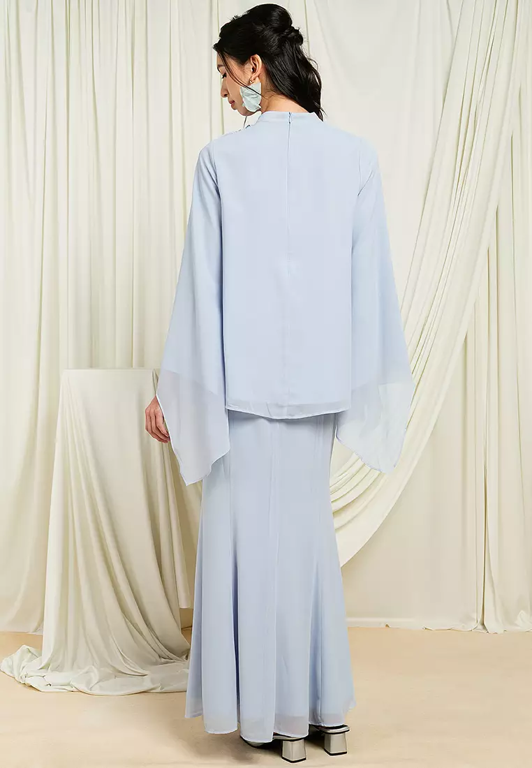Adra Ruffles Kurung Set