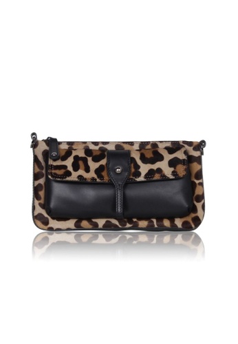 TOD'S multi tods Animal Print Clutch With Strap C4B94AC20247CDGS_1