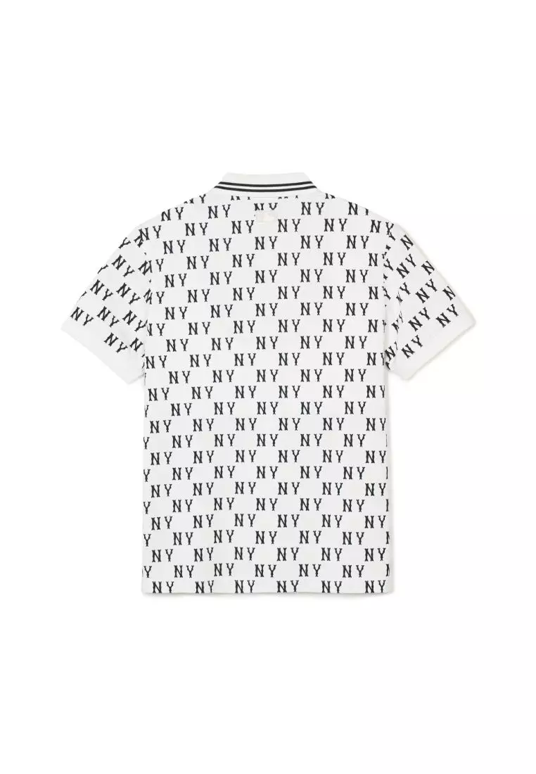 CLASSIC MONOGRAM ALL OVER POLO T-SHIRTS NEW YORK YANKEES