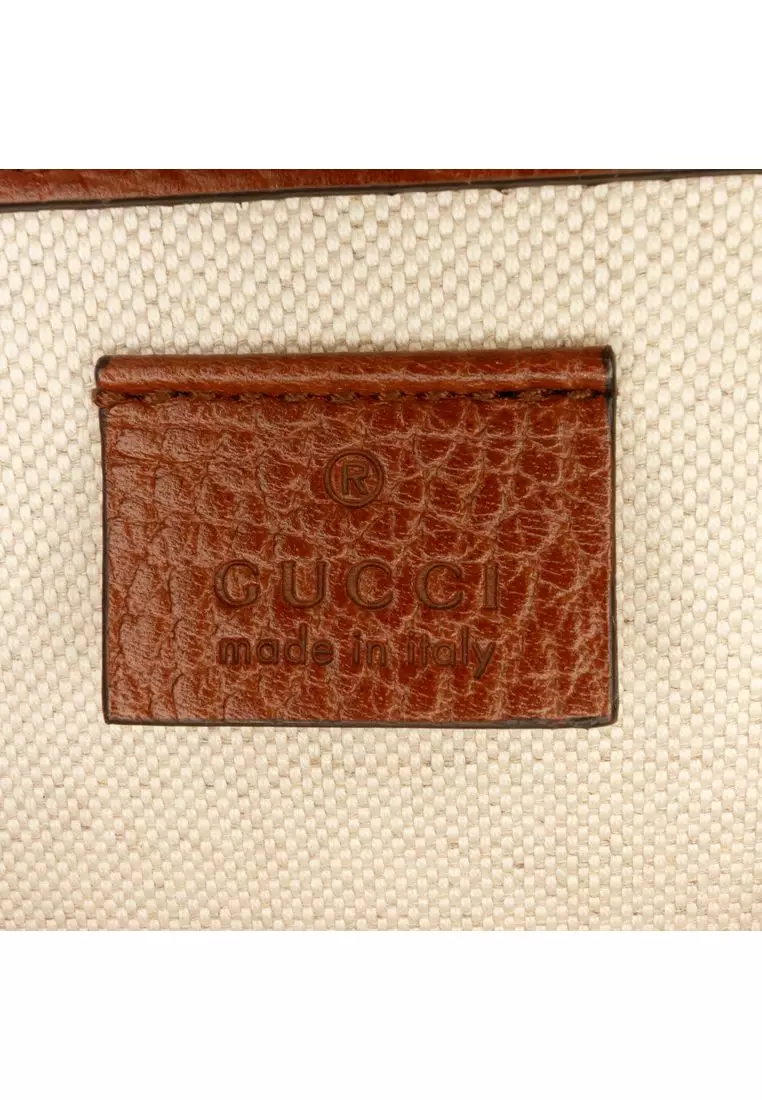 Pre-Loved Gucci Small Gg Denim Dionysus Shoulder Bag