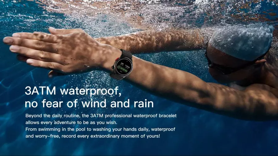 Peje G11 Hitam Smart Watch Amoled 