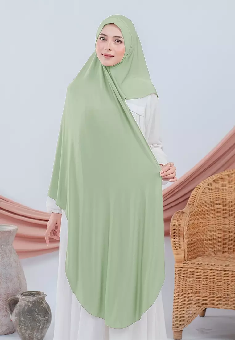 HIJAB INSTAN FAYZA - SOFT GREEN
