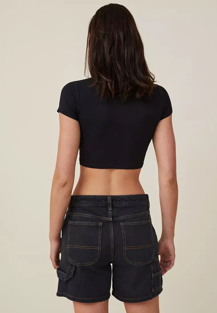 Buy Cotton On Utility Denim Shorts 2024 Online ZALORA Philippines