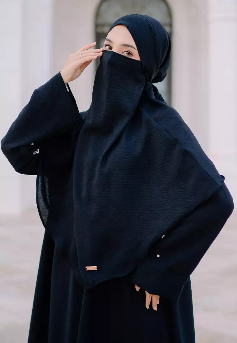 Haiba Abaya Set Black