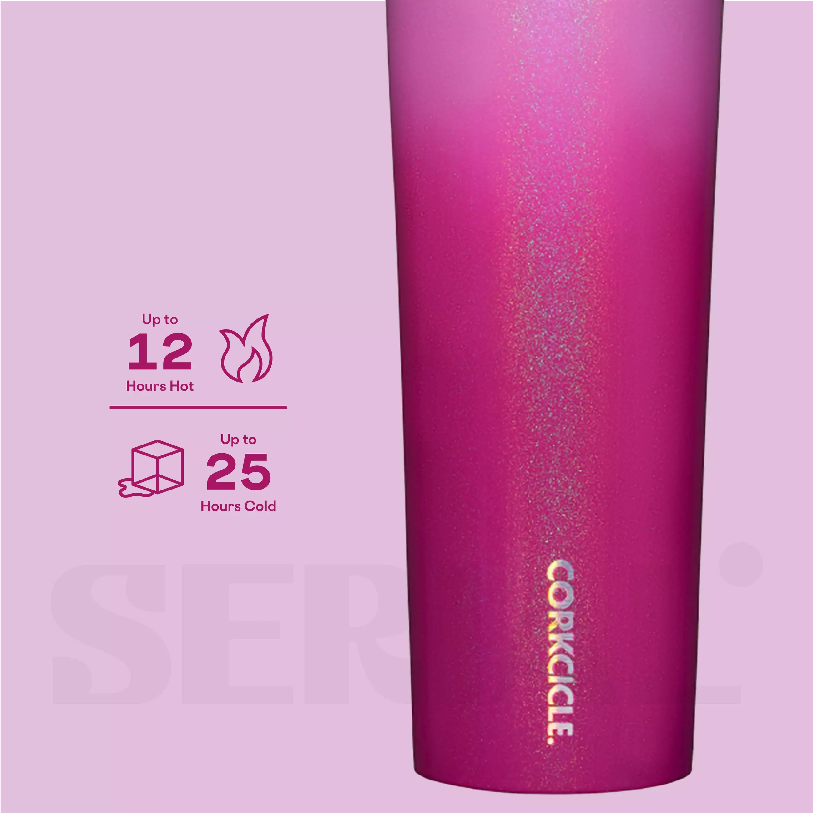 CORKCICLE® Sport Canteen 20oz - Ombre Unicorn Kiss