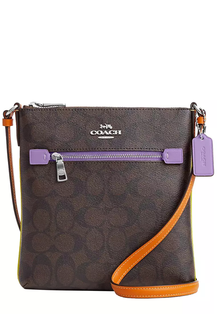 Coach crossbody file discount bag