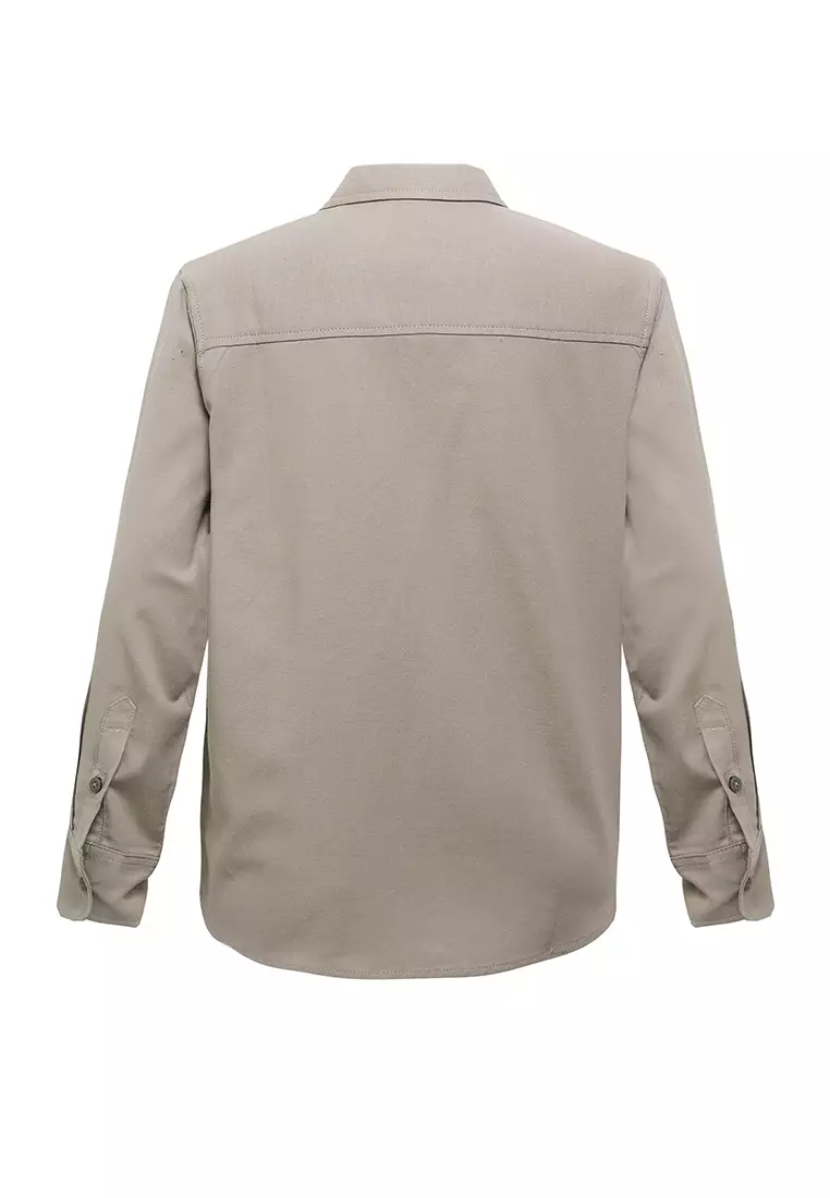 Pito Dito Boy Robson Kemeja Panjang Anak Khaky - Size 4