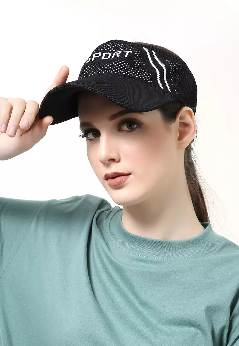 Zaskia Basball Cap Pelindung Matahari Untuk Pria Dan Wanita - Hitam