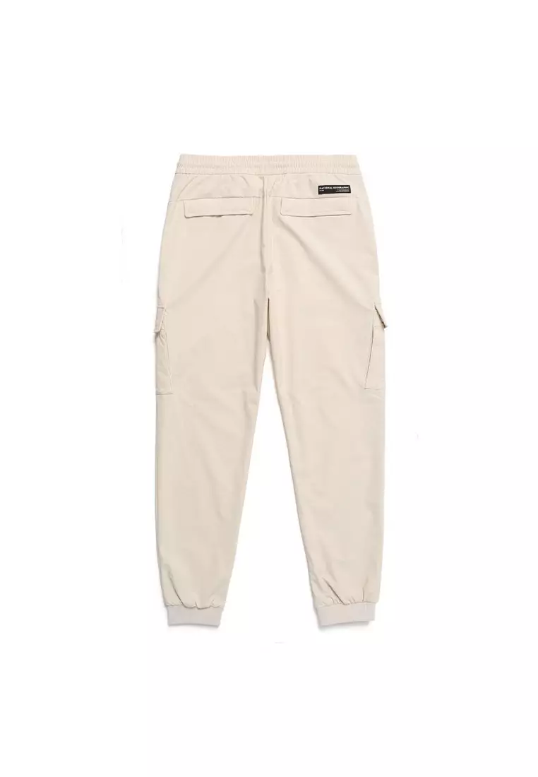 女裝ARCHELON梭織彈性運動束腳長褲