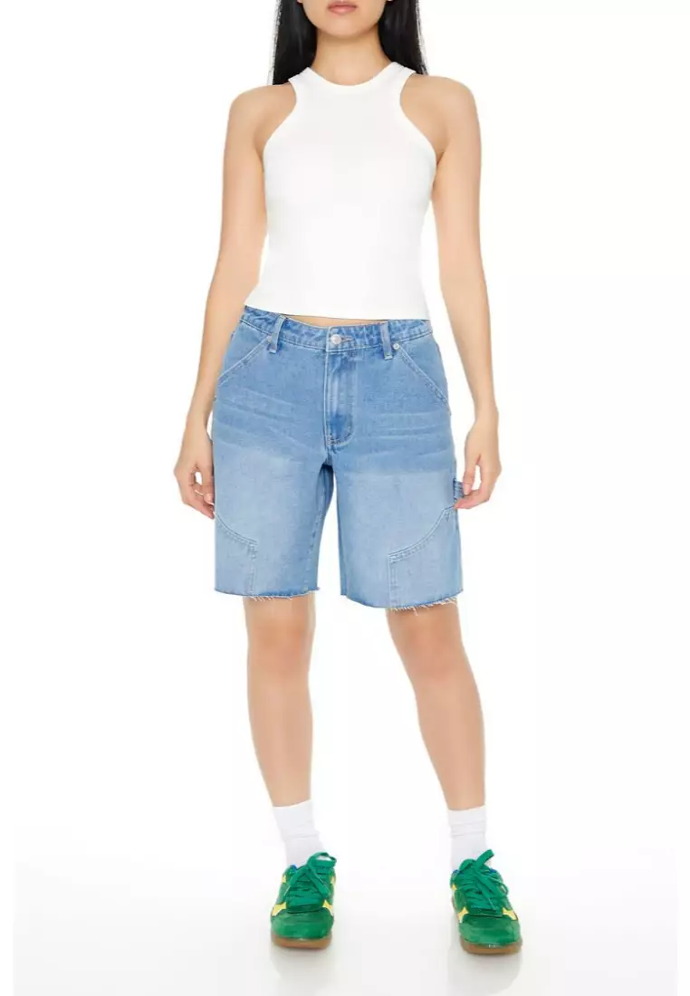 Forever 21 denim shorts best sale