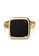 Bullion Gold gold BULLION GOLD Zevon Solid Square Ring In Gold 7BCBEACB1C72B8GS_3