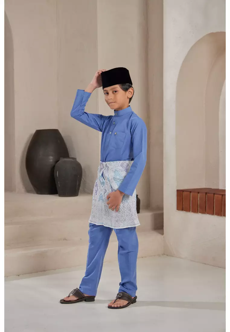Baju Melayu Moden Cekak Musang for Kids
