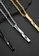 CELOVIS black CELOVIS - Angus Vertical Twisted Engravable Bar Pendant Necklace in Black 2ACDDAC9B39A30GS_3