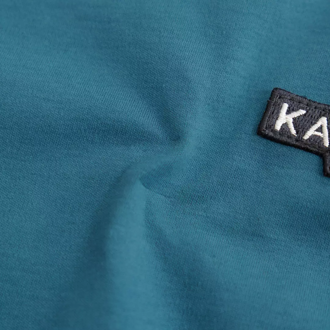 Kale PLUTO DARK TOSCA T-shirt Cotton Cloudy Boxy Fit - Kaos Korea - Atasan Kaos Pria - Kaos Basic Pria