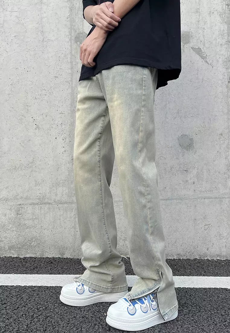 High Street Boot Cut Jeans AY-mj755