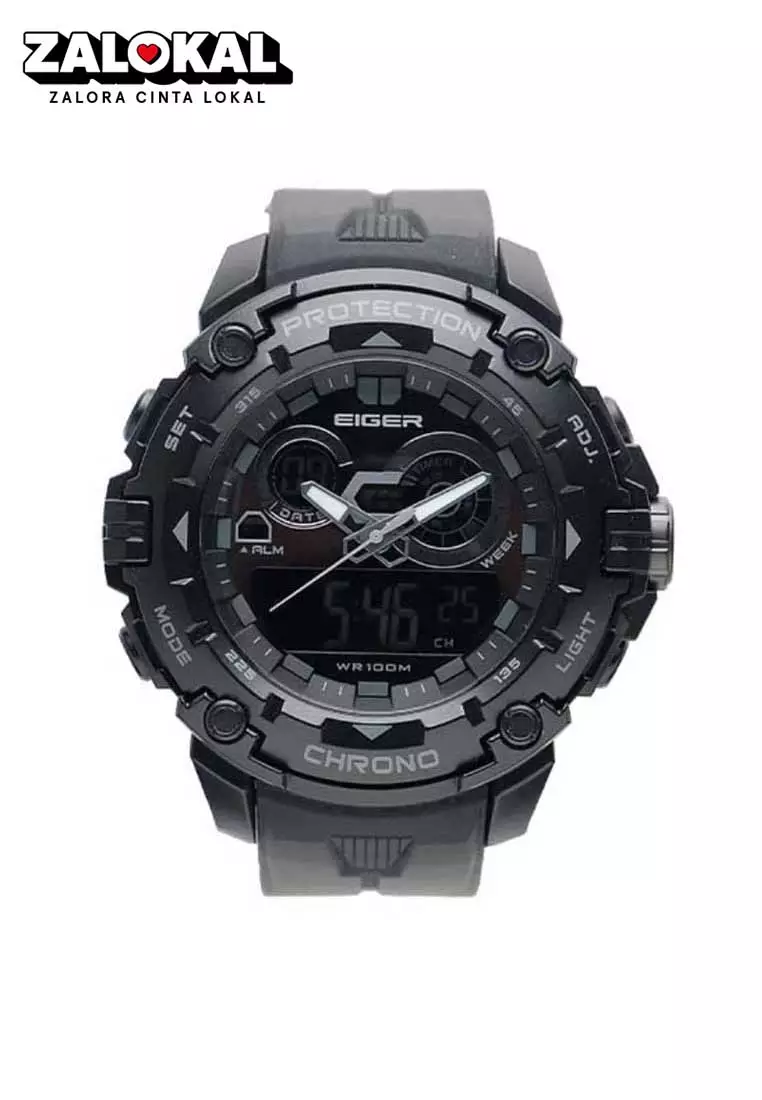 Eiger store digital watch