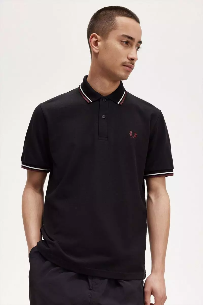 Buy Fred Perry Fred Perry M12 Twin Tipped Fred Perry Shirt 2026