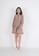 Sorabel brown Hayya Polkadot Ruffle Mini Dress Brown 5B0A9AA1EF0405GS_5