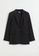H&M black Single-Breasted Jacket ED0FBAA59F59F0GS_4