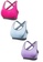 YSoCool pink and blue and purple 3 Pcs Set Seamless Cross Back Padded Yoga Bras 92C47US6C043B0GS_1