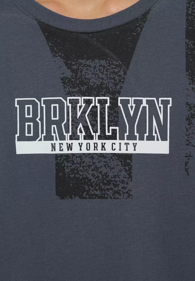 POLICE T-Shirt Cotton Combed Pria 207280361