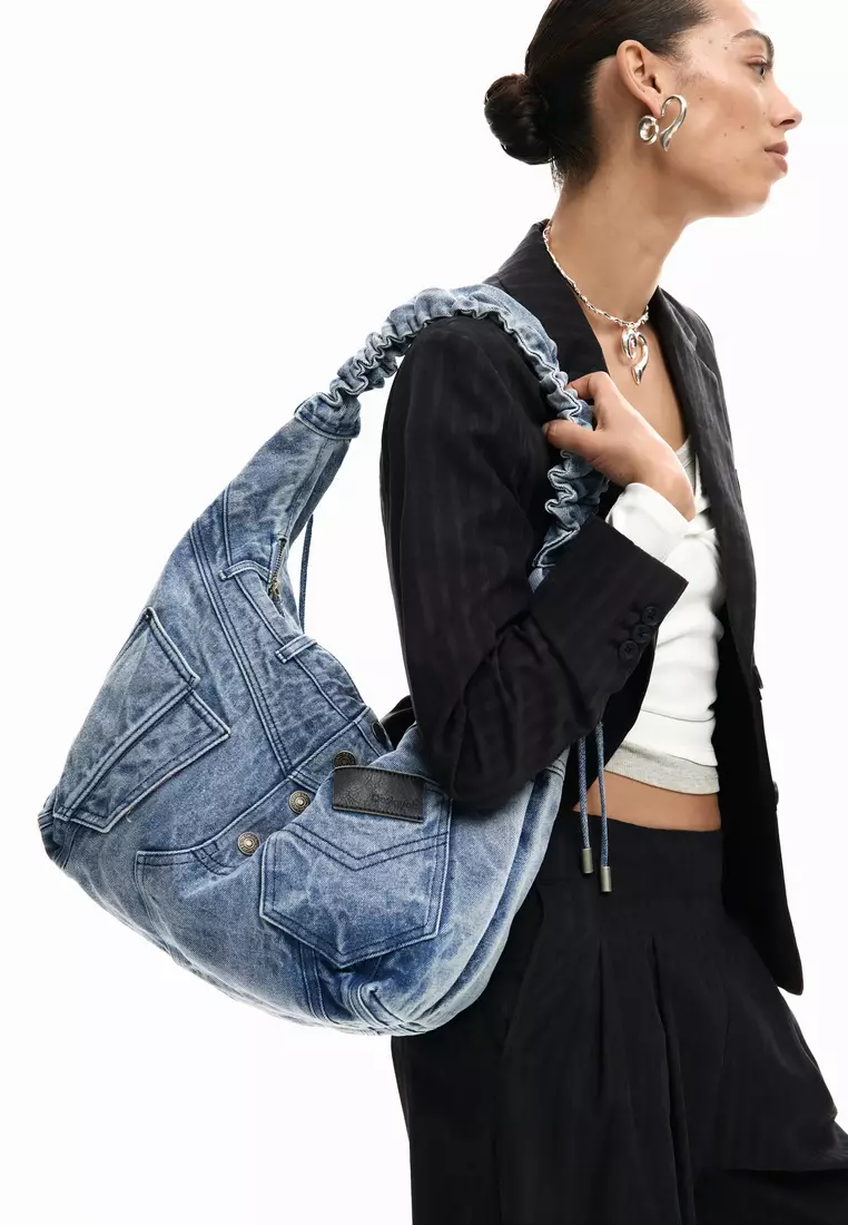 DENIM SHOULDER BAG