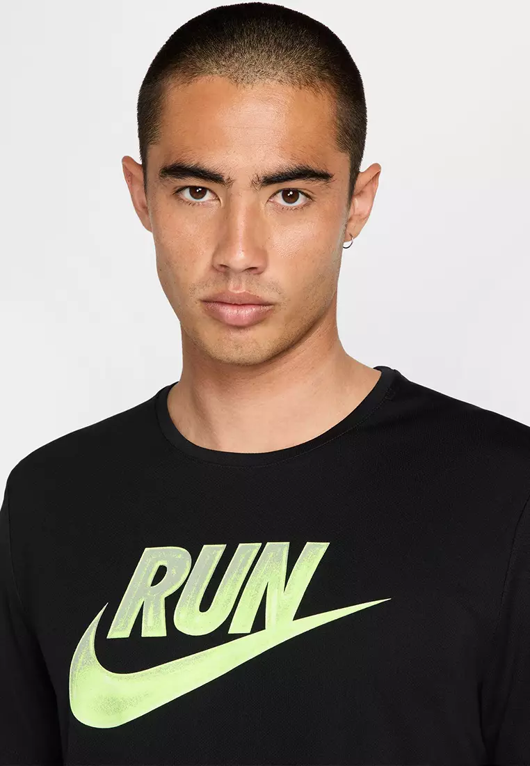 Miler Run Energy Men's Dri-FIT Short-Sleeves Running Top