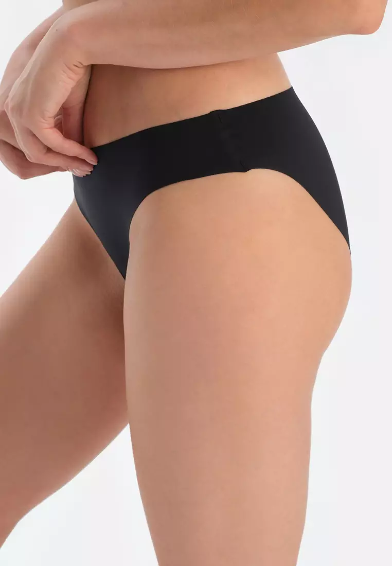 Black Basic Briefs, Underwear for Women