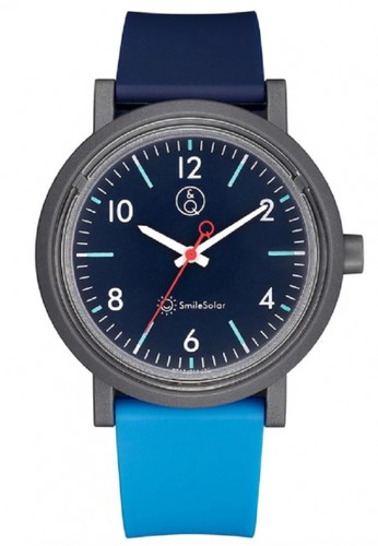 Jual Q Q Q Q Smile Solar Jam Tangan Pria Strap Karet Rp12j011y Original Original Zalora Indonesia