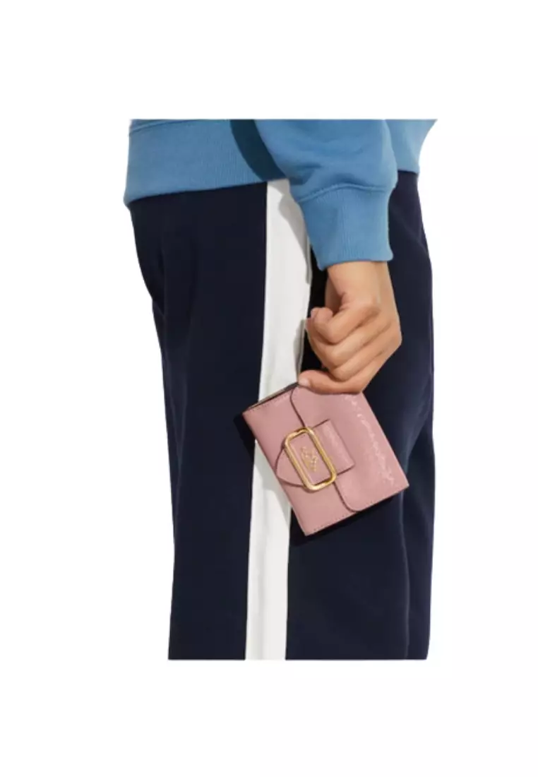 Coach dusty rose wallet on sale