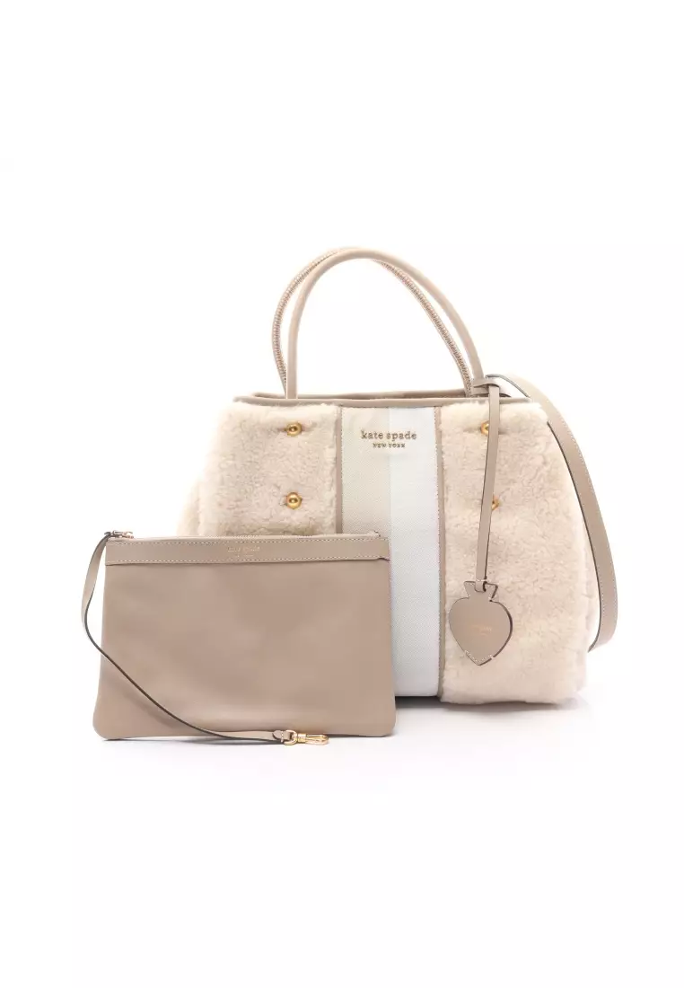 Kate spade sale ivory handbag