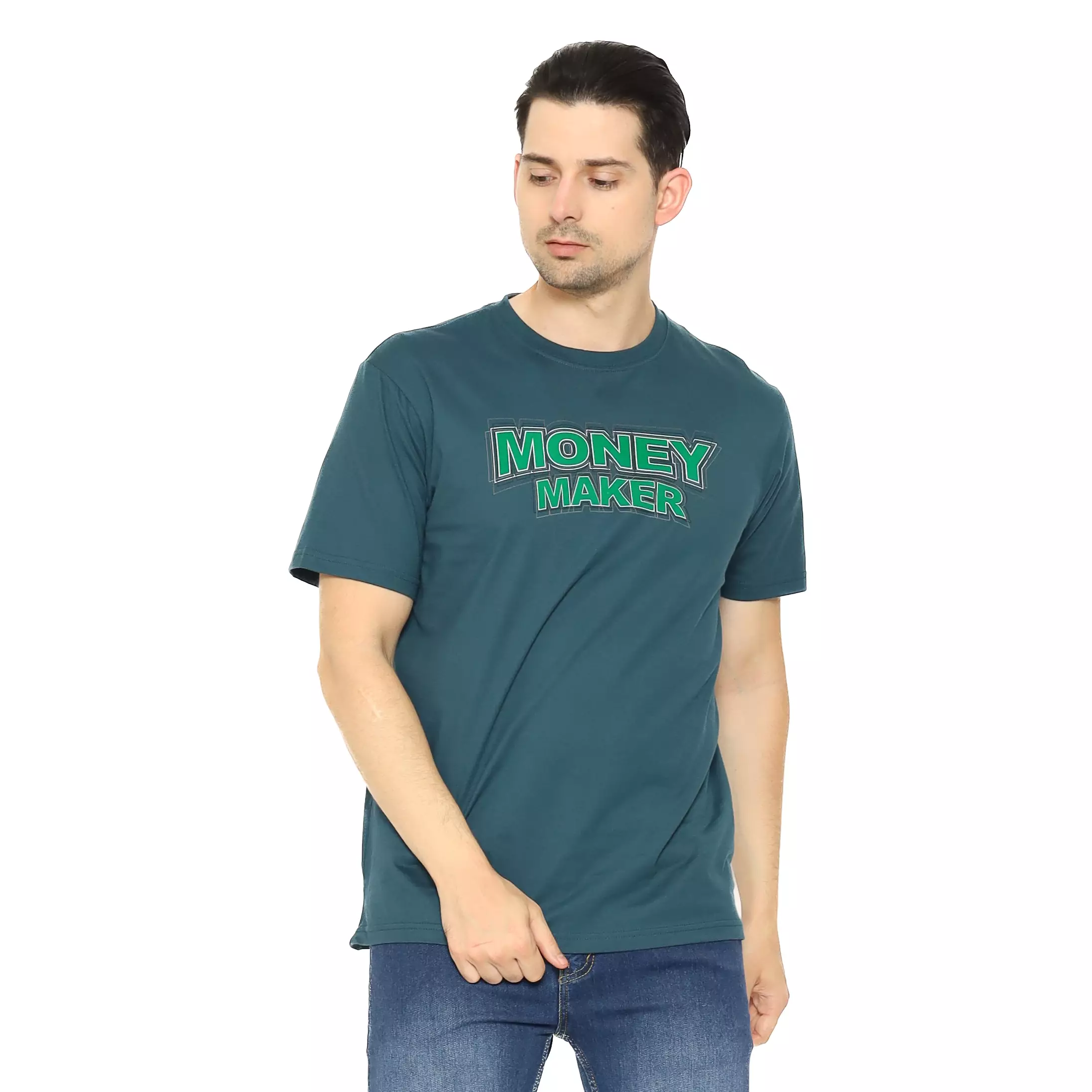 Voxfly Kaos Lengan Pendek Pria Money Men Tee Planet Surf