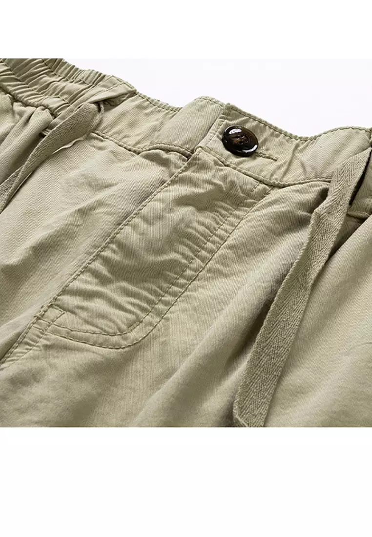 Multi Pockets Cotton Casual Shorts GJL079