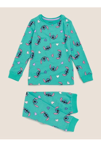Marks Spencer M S Lilo Stitch Pyjama Set 7 16 Yrs 2021 Buy Marks Spencer Online Zalora Hong Kong