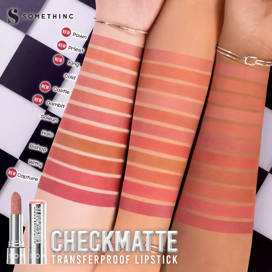SOMETHINC Checkmatte Transferproof Lipstick - 02 Pawn