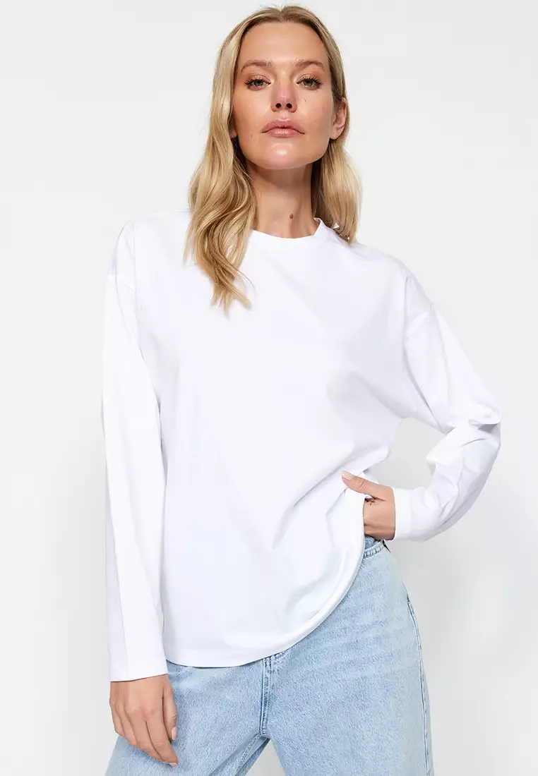 Cotton Long Sleeves T-Shirt