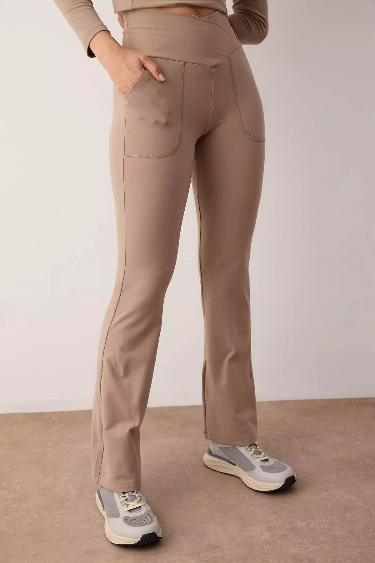 Mink Brushed Scuba Leggings Sports Tights